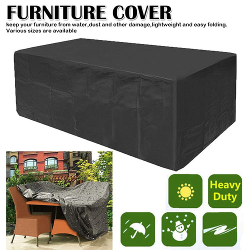 Garden Outdoor Patio Protective Case Oxford Furniture Dustproof Cover For Rattan Table Cube Chair Sofa Waterproof Rain