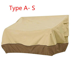 Patio Furniture Cover Outdoor Yard Garden Chair Sofa Waterproof Dust Cover Sun Protection Oxford Cloth Foldable Drawstring Table