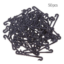 Load image into Gallery viewer, 200pcs Vines Fastener Tied Clips Buckle Hook Garden Plant Vegetable Grafting Clips Grape Support Vine Clips Fixed Buckle Hook