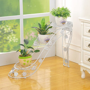 Creative simplicity flower shelf multilayer flower pot frame how many highheeled shoes on the living room balcony plant support