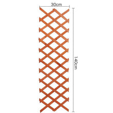 Load image into Gallery viewer, Retractable Wood Fence Expanding Wooden Garden Wall Fence Panel Plant Climb Trellis Support Decorative Garden Fence