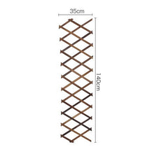 Load image into Gallery viewer, Retractable Wood Fence Expanding Wooden Garden Wall Fence Panel Plant Climb Trellis Support Decorative Garden Fence