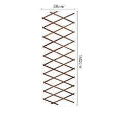 Load image into Gallery viewer, Retractable Wood Fence Expanding Wooden Garden Wall Fence Panel Plant Climb Trellis Support Decorative Garden Fence