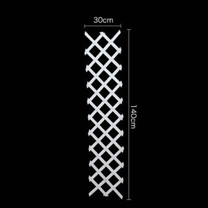 Retractable Wood Fence Expanding Wooden Garden Wall Fence Panel Plant Climb Trellis Support Decorative Garden Fence