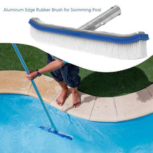 Load image into Gallery viewer, 10/18 inch Steel Wire Swimming Pool Wall Brush Moss Algae Cleaning Brushes Outdoor Hot Tubs Cleaning Accessories