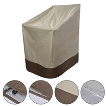 Load image into Gallery viewer, Outdoor Patio Garden Furniture Cover Patio Chair Covers Stackable 210D Waterproof Dust-proof Chair Cover For Courtyard