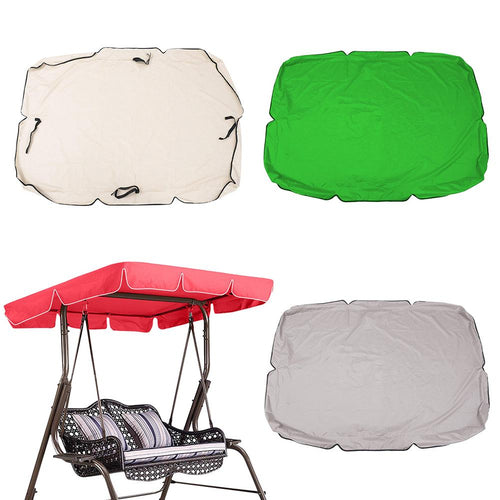 Outdoor Swing Canopy Replacement Waterproof Dustproof Porch Top Cover Seat Furniture Swing Seat Top Cover