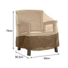 Load image into Gallery viewer, Home Furniture Waterproof Dust-proof Chair Sofa Cover Garden Sunshade Patio Outdoor Protect your furniture from dust and sun